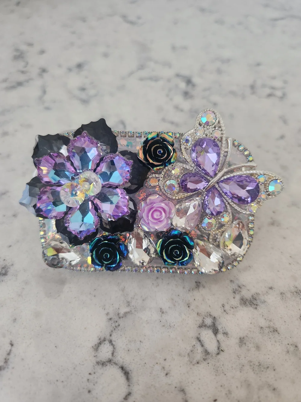 Butterfly & Flower Phone Clip